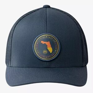 TRAVIS MATHEW Hat LATER GATOR FLORIDA Golf Cap Snap Back Blue Orange